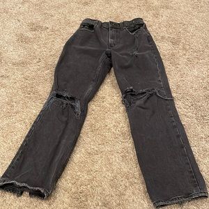 Abercrombie 90s straight ultra high curve love